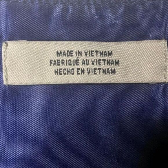 Reaction Kenneth Cole Vest Boy's Sz 10 blue polyester fabric windowpane plaid - Picture 4 of 4